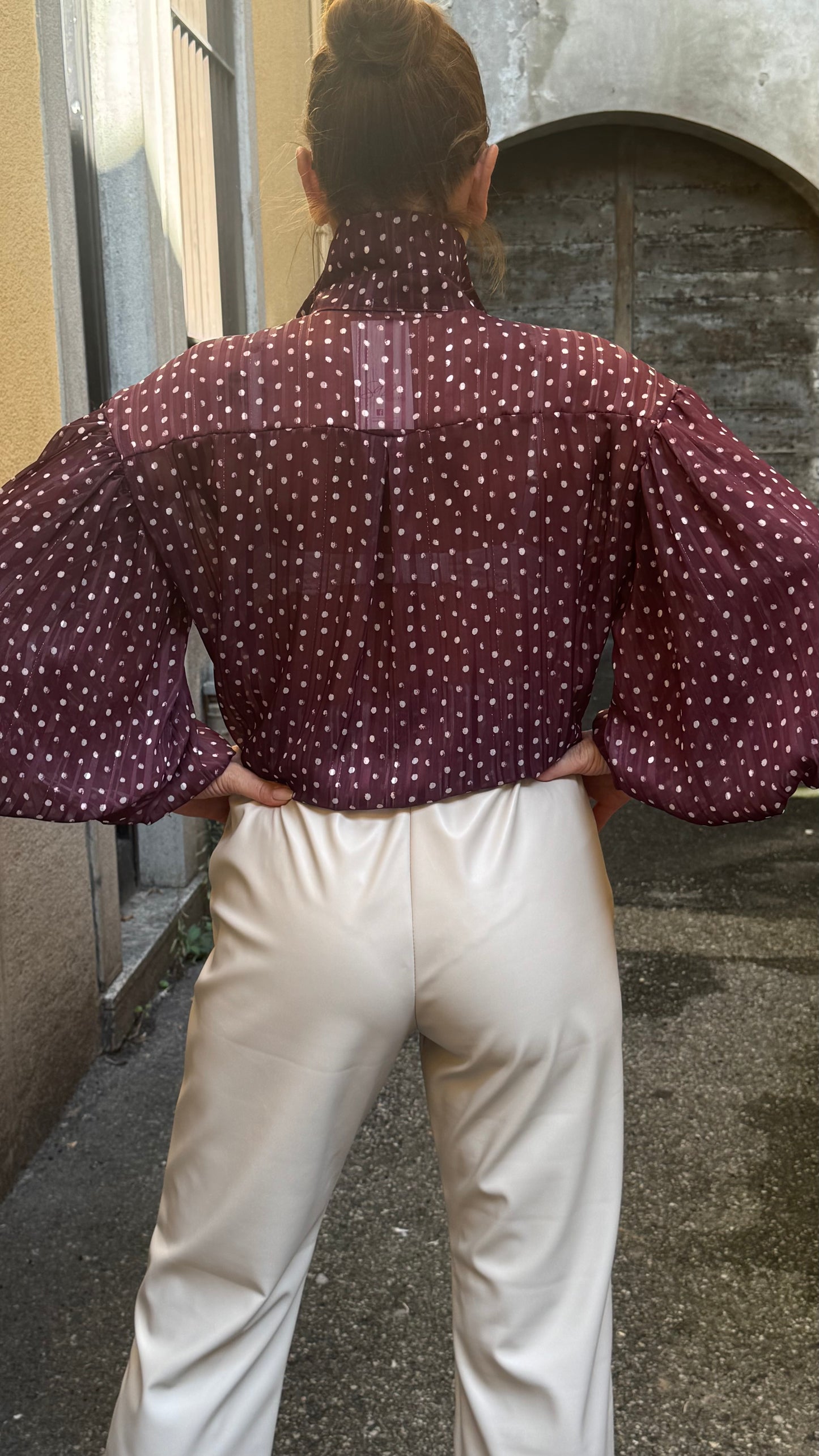 CAMICIA MANICA A SBUFFO