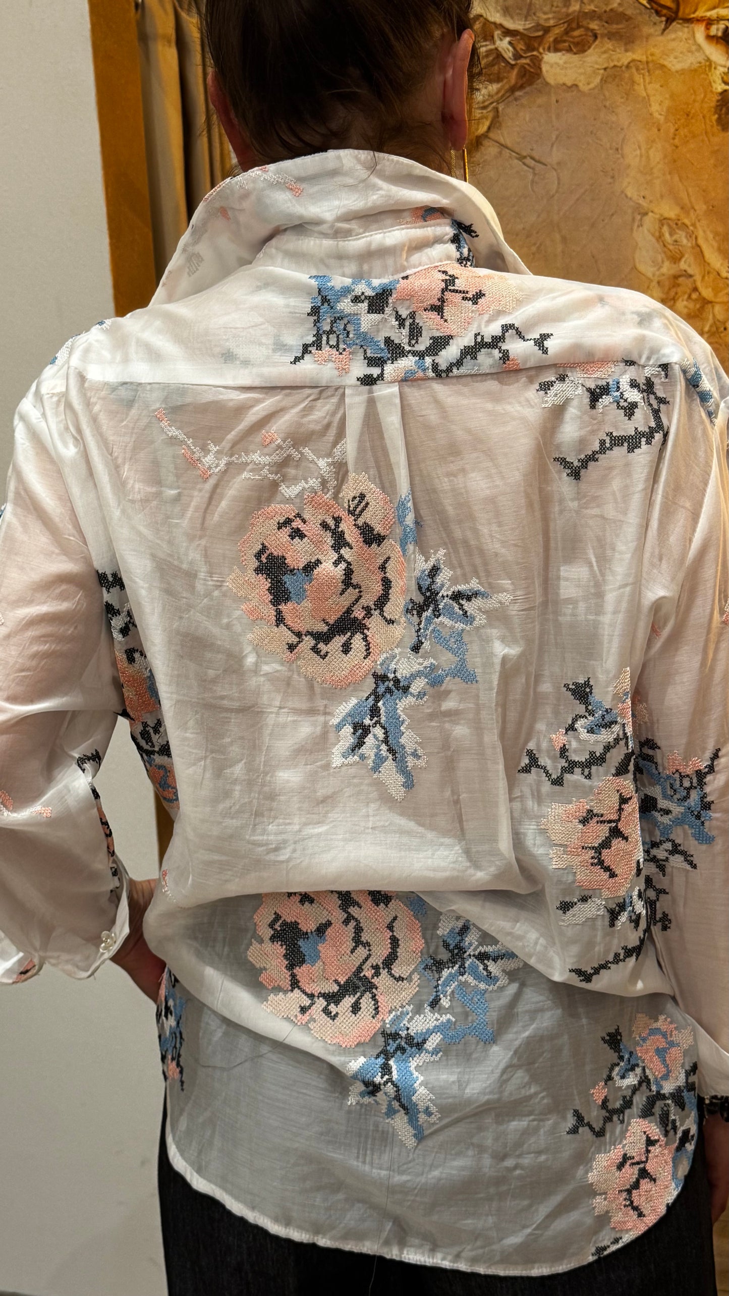 CAMICIA RICAMO