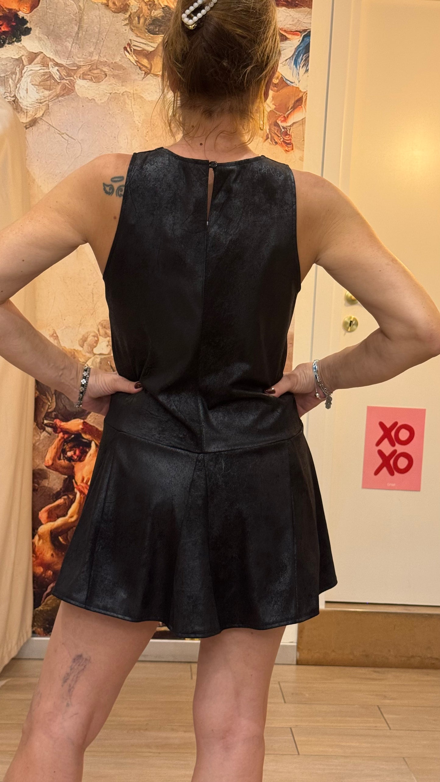 MINI DRESS DAINETTO MARMORIZZATO