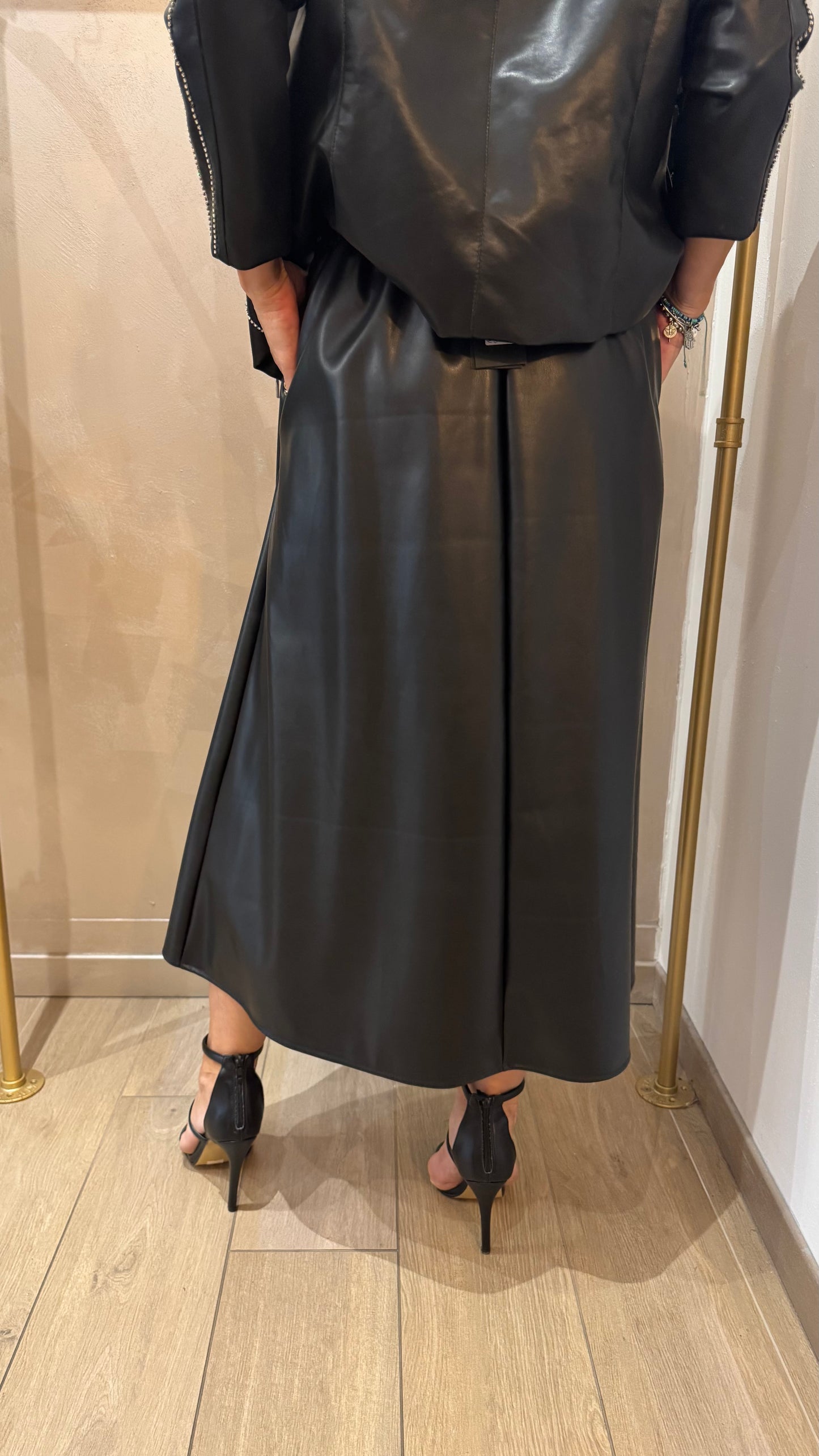 GONNA A RUOTA ECOPELLE