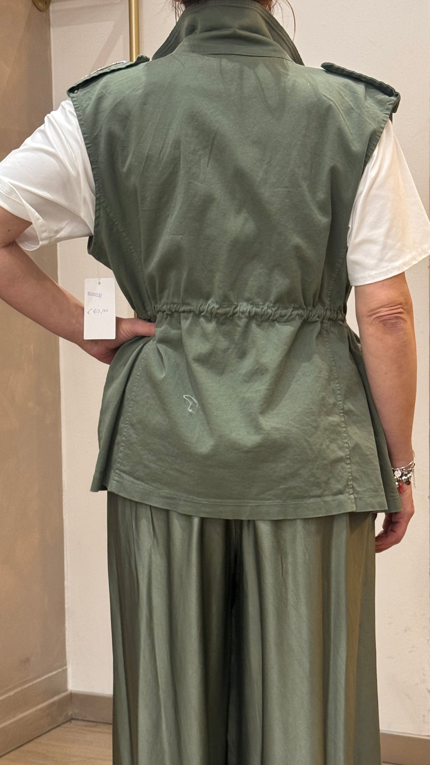 GILET STRASS