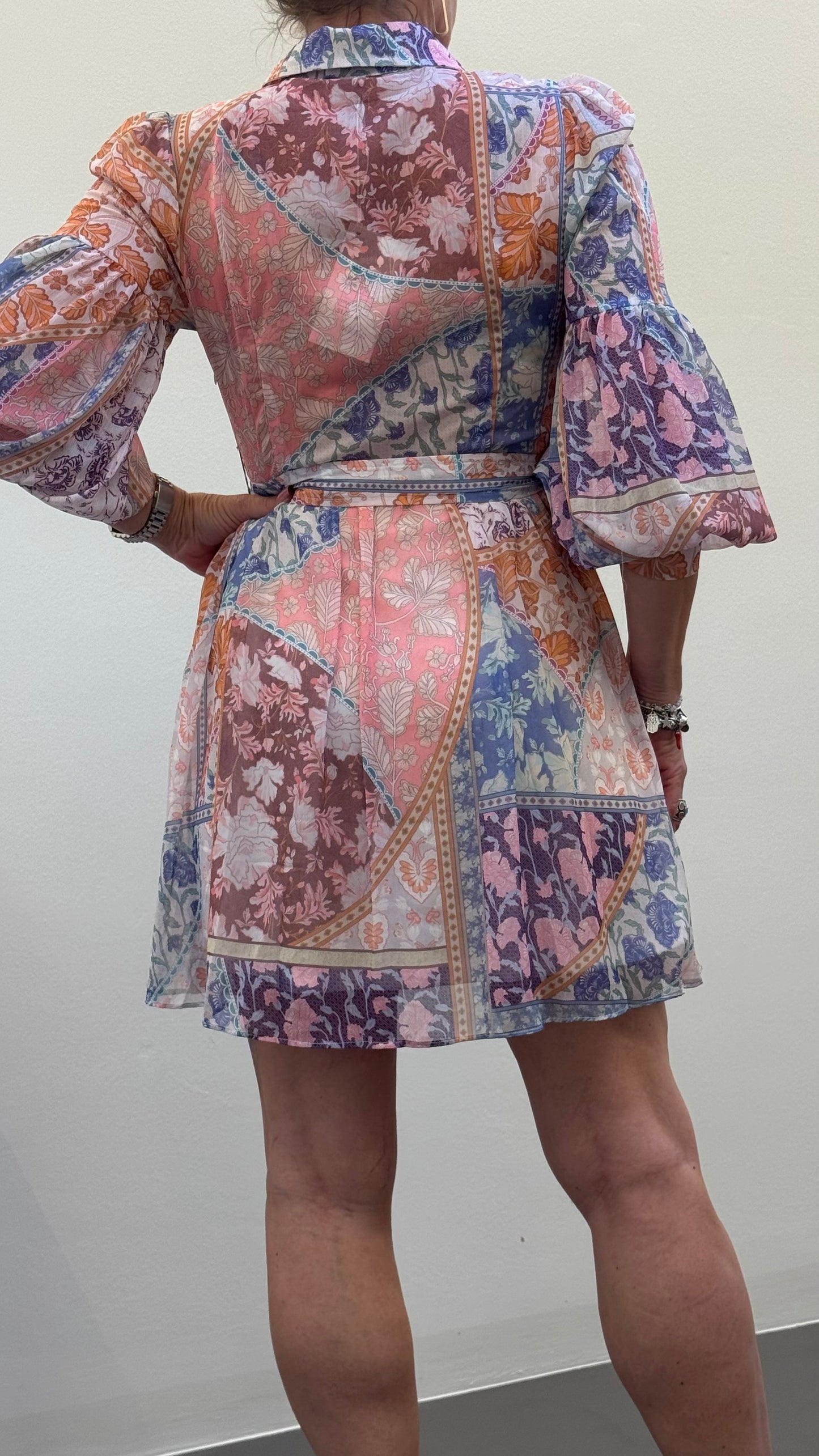 DRESS MULTICOLOR