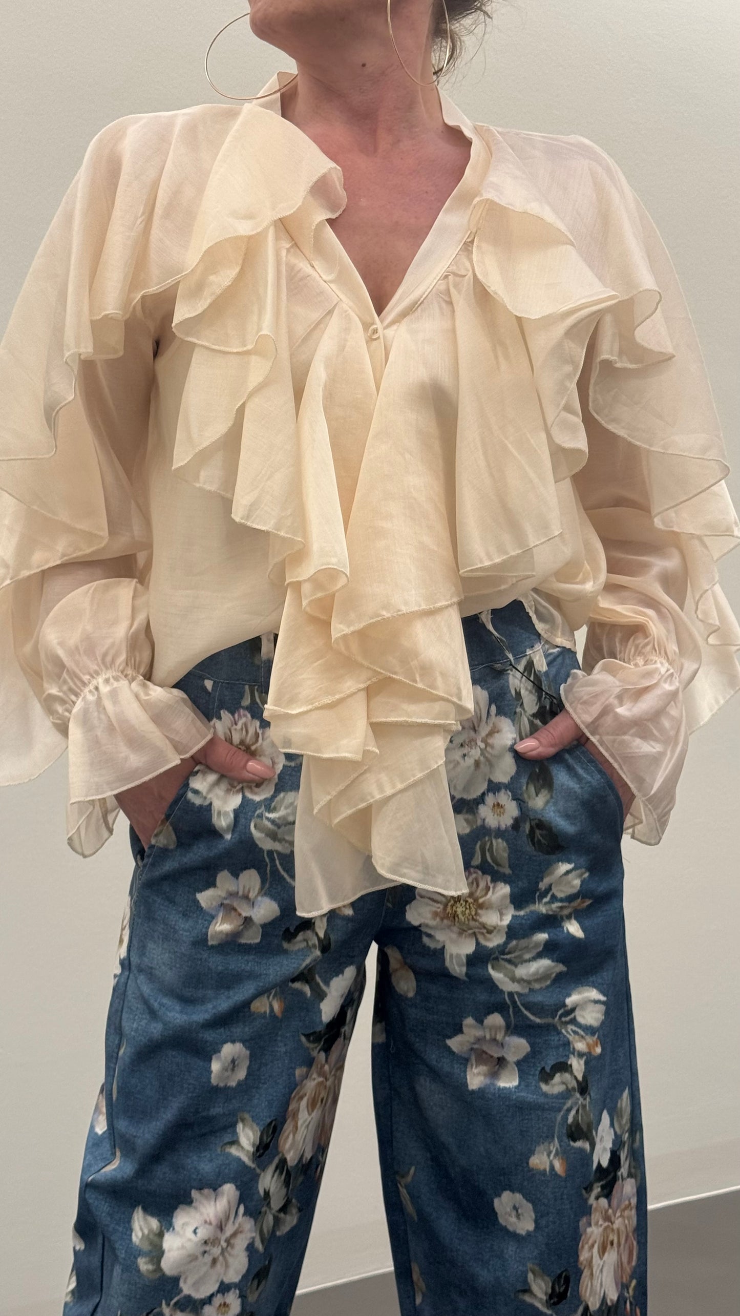CAMICIA ROUCHES