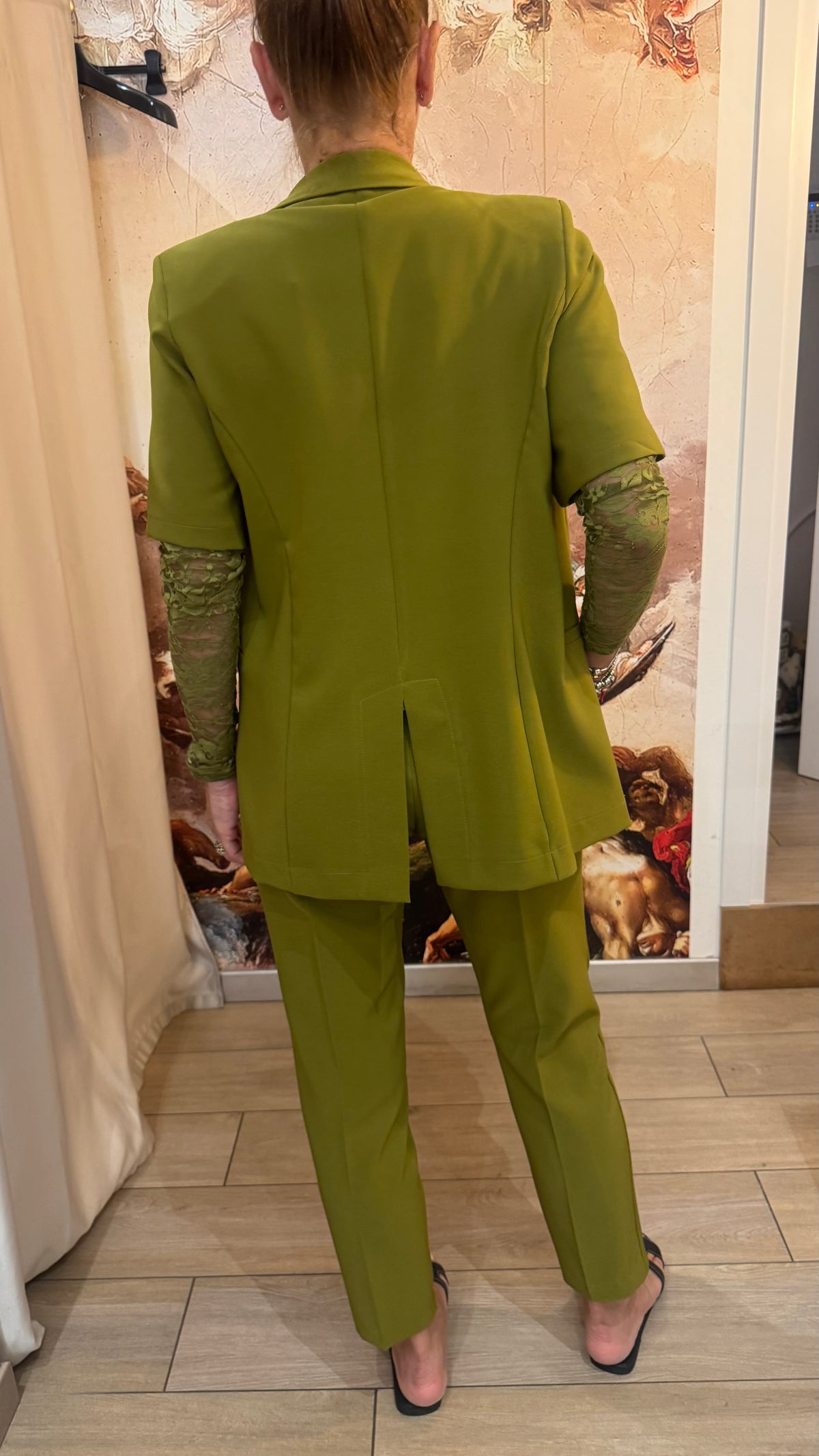 COORDINATO GEORGETTE PIZZO