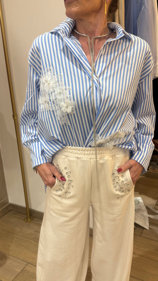 CAMICIA RICAMATA
