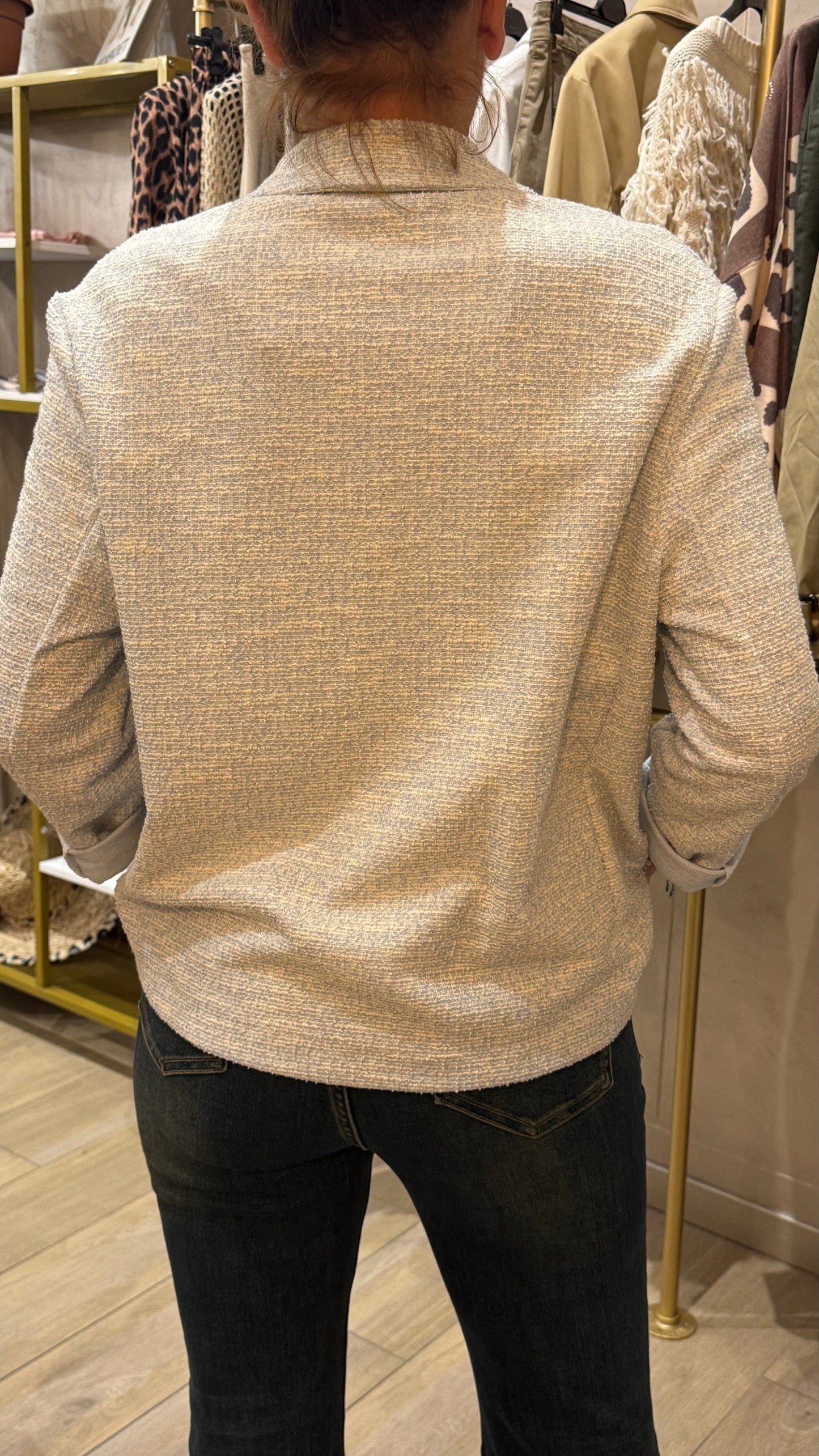 GIACCA IN COTONE BOUCLET