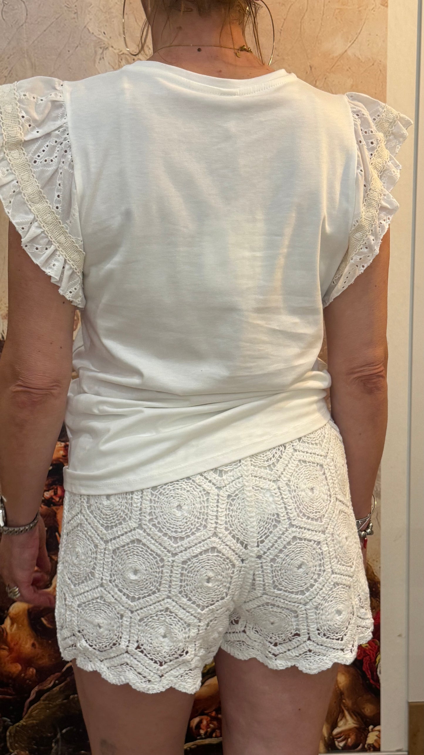 PANTALONCINO MACRAMÉ