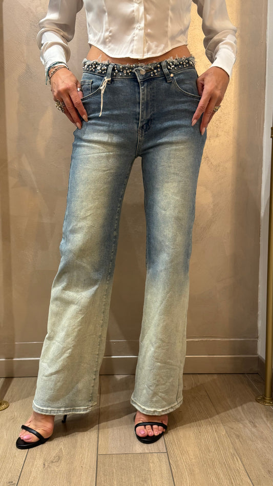 JEANS STRASS