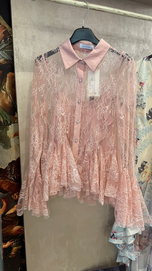 CAMICIA PIZZO