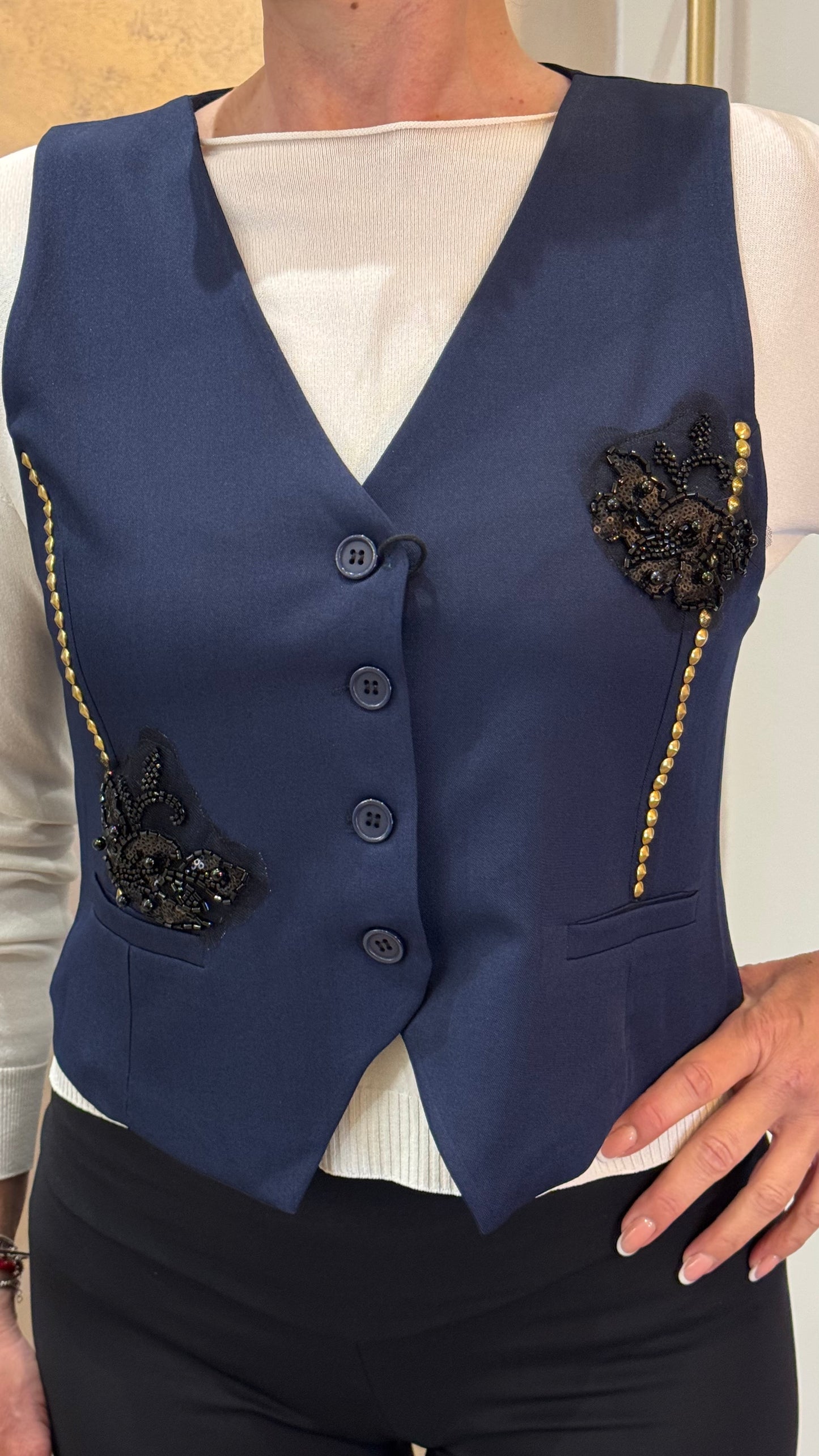 GILET SWAROVSKI